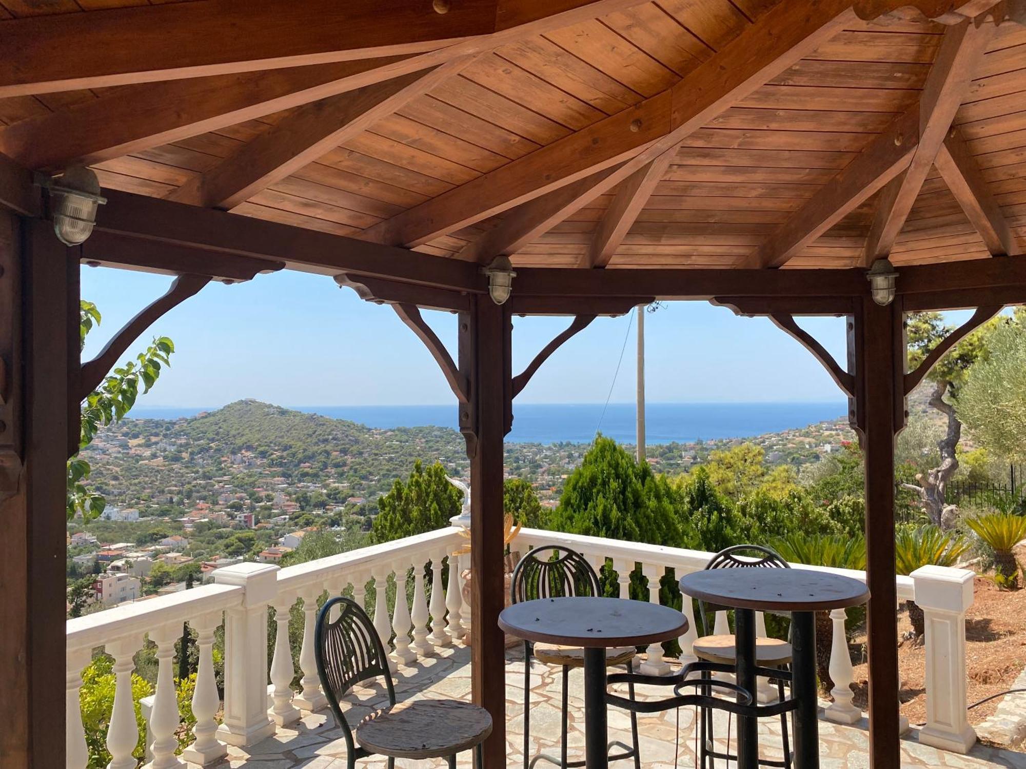 Eagles Nest Villa Athenian Riviera In Aghia Marina Near Lagonisi, Next To The Beach Close To Athens Airport Agia Marina  Esterno foto