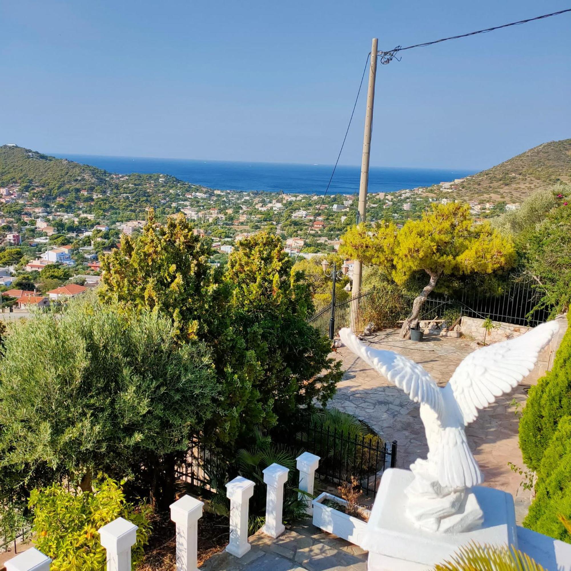 Eagles Nest Villa Athenian Riviera In Aghia Marina Near Lagonisi, Next To The Beach Close To Athens Airport Agia Marina  Esterno foto